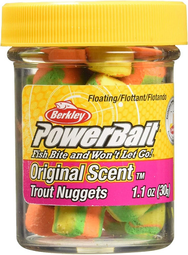 Berkley Powerbait Power Nuggets , Rainbow