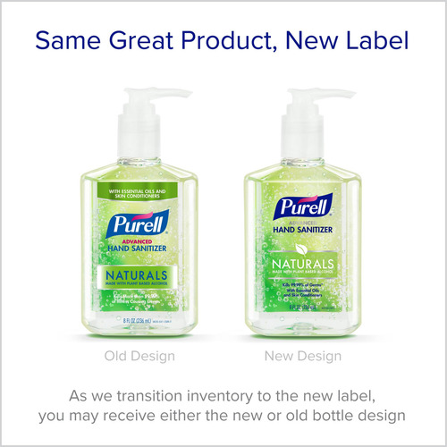 Desinfetante Para Mãos Purell Advanced Naturals 240 Ml (paco