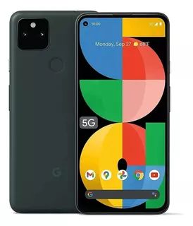 Google Pixel 5 128 Gb Negro Garantia Liberado A Meses Grado A