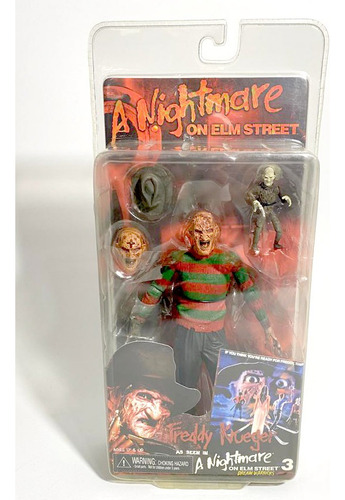 Nightmare On Elm Street Freddy Krueger Pt 3 Neca Rct