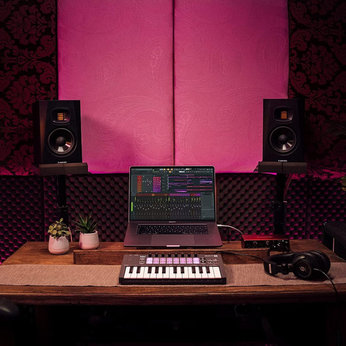 Novation Flkey Mini - Controlador De Teclado Midi Portátil
