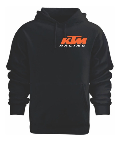 Buzo Ktm Racing Algodon Estampa De Frente Y Espalda