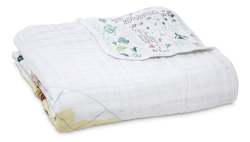 Manta De Algodón Muselina 100% Aden + Anais Para Cuna Para