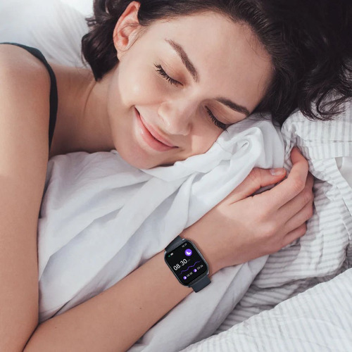 Imagen 7 de 7 de Haylou Smart Watch 2 Pro Pantalla 1,85'', Ip68 Para Android/ios, Bt 5.0, Azul Oscuro