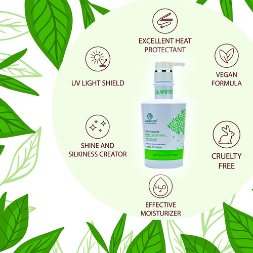 Shampoo De Óleo De Melaleuca Orgânico Xiaomoxuan Para Del