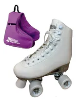 Comprar Patines Artísticos 4 Ruedas 100%cuero Calidad Incluy Alforja