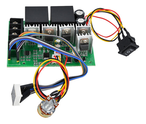 Controlador De Velocidade Motor Pwm Dc Cw/ccw 0 ~ 80a 12v/24