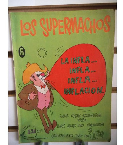 Comic Los Supermachos 226 Editorial Posada Vintage 