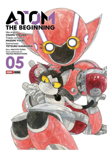 Panini Manga Atom The Beginning N.5, De Tetsuro Kasahara., Vol. 5. Editorial Panini, Tapa Blanda En Español, 2019