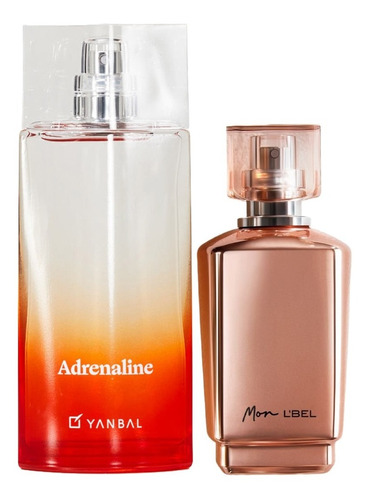 Perfume Mon Lbel + Adrenaline Yanbal D - mL a $1361