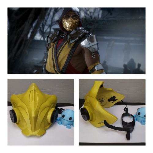 Imagen 4 de 9 de Mascarillas 3d, Modelos Sub-zero, Y Scorpion - Mortal Kombat
