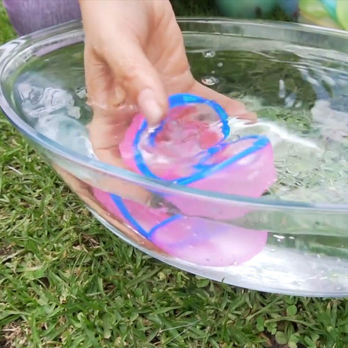 Globos De Agua Reutilizable, Autosellable Magnética 6 Piezas