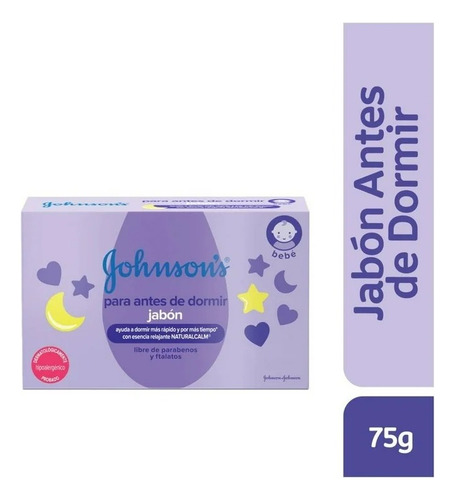 13 Pza Jabón En Barra Para Bebé Johnson's Antes De Dormir 75
