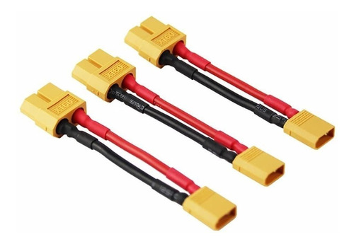 Adaptador Conector Macho Xt-30 A Hembra Xt60 Fpv 16awg-3un