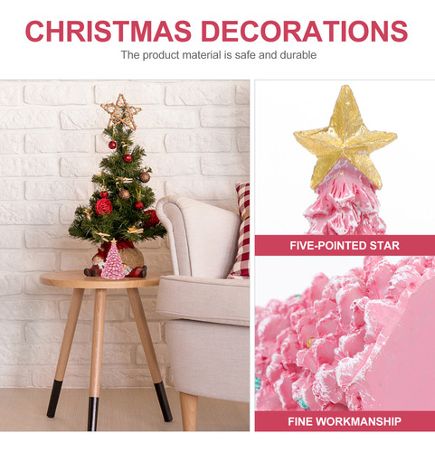 Decoración Creativa Para Árbol De Navidad Artesanal De Resin