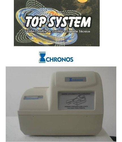 Cabo Serial Impressora De Cheques Chronos Check Pronto Plus