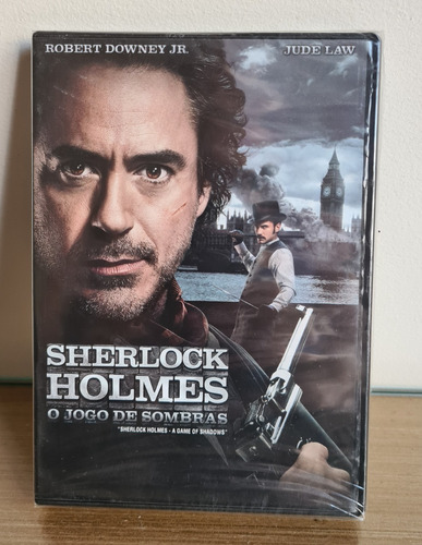 Dvd Sherlock Holmes O Jogo Das Sombras Original Lacrado