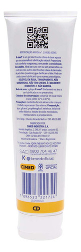 Kit C/ 2 Unidades - Gel Lubrificante Íntimo K-med 100g Sem Sabor