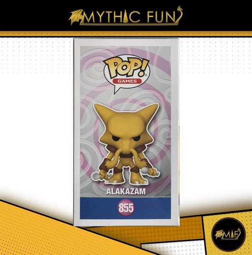 Funko Pop Pokémon - Alakazam 855 (Usado)