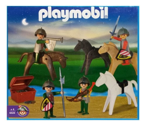 Playmobil Caballeros Guerreros Medievales 9525 Antex