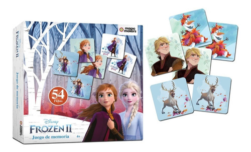 Frozen 2 Juego De Memoria Licencia Disney Original Fro111