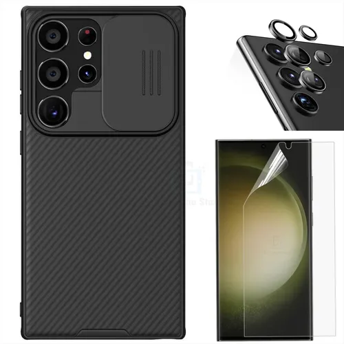 comprar Carcasa Nillkin Camshield Pro Para Samsung S24 Ultra+láminas