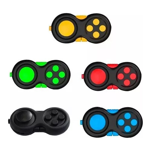 Control Fidget Pad Cubo Antiestres Relajante Botones