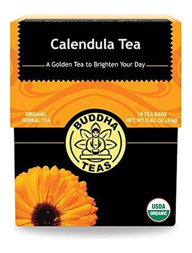 Té De Flores De Caléndula Orgánica Kosher Sin Cafeína 