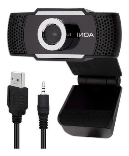 Imagen 6 de 8 de Aoni Camara Webcam Hd 720 P C/ Micrófono Windows 7 Zoom Skyp