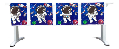 Mantel Fiesta Plástico Astronauta Espacial Espacio