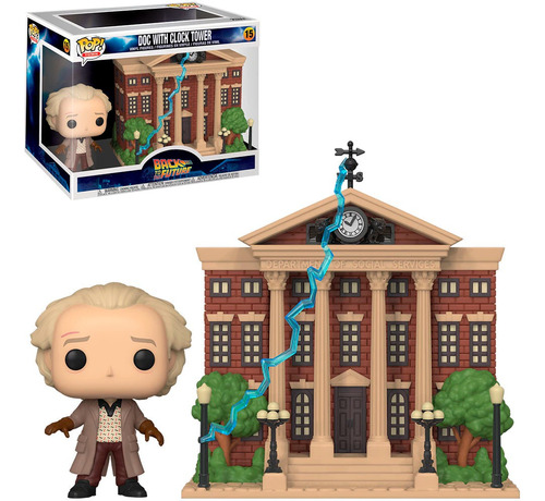 Funko Back To The Future Doc With Clock Tower 15original