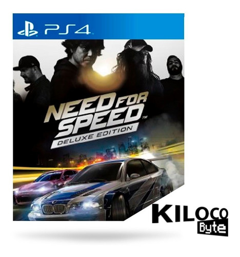 Need For Speed Deluxe Edition Ps4 - Jogo Original 100%