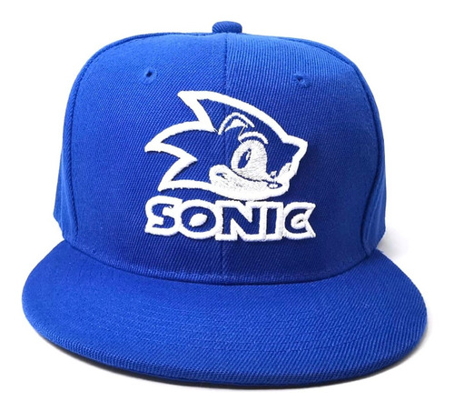 Gorra Sonic Azul Para Adultos Hedgehog Snapback Shadow