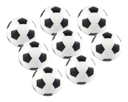 8 Balones Futbolito Repuesto Mesa Juego Futbol