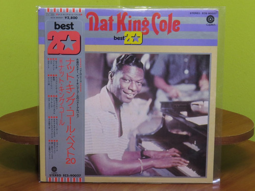 Nat King Cole - Best 20 - Vinilo Lp Ed. Japan + Obi 1975