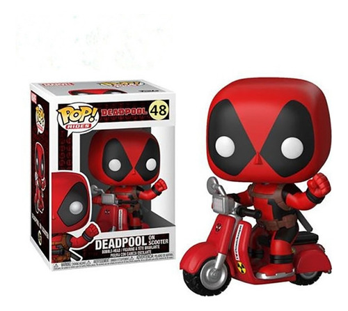 Figura Funko Pop! - Deadpool - Deadpool On Scooter (48