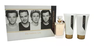 One Direction Between Us 3 Piece Set 3.4 Oz Edp, Gel, Lotion