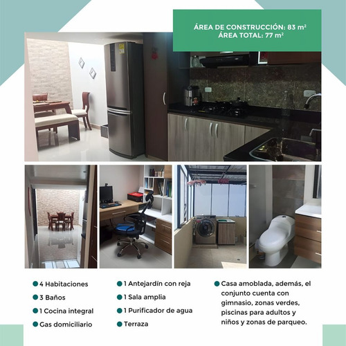 ¡oportunidad Única! Casa Remodelada Y Amoblada En Conjunto Cerrado Asturias Popayán