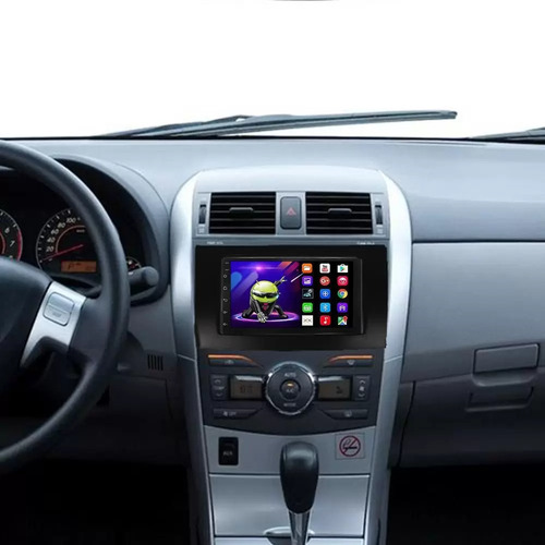 Central Multimidia Corolla 08/13 Android Gps Wifi Youtube 7p