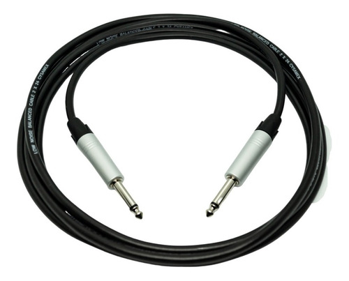 Cable De Plug 6.3 Mono Para Guitarra O Instrumento 10 Mts