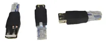 Comprar Nuevo 5 Pc Usb Hembra A Ethernet Macho Rj45 Convertidor Lan 