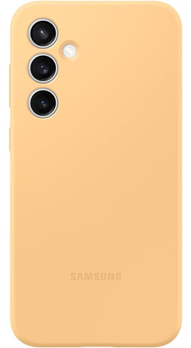 Funda Original De Silicona Para Samsung S23 Fe (naranja)