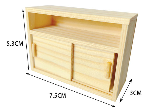 Casa De Muñecas De Madera 1:12, Modelo En Miniatura Para