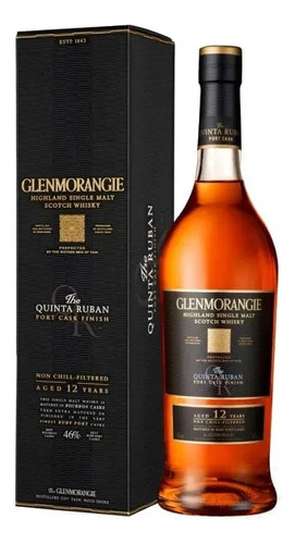 Whisky Glenmorangie 12 Años Quinta Ruban 700ml