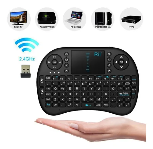 Mini Teclado Inalambrico Para Smart Tv Pc Tv Box C S Cuotas