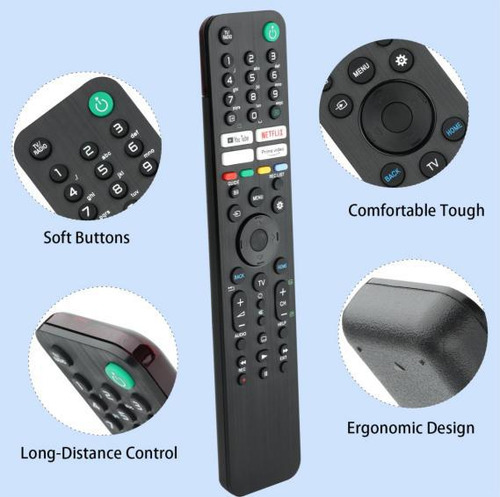 Control Remoto Para Sony Tv Universal Oled Led 4k 8k Uhd
