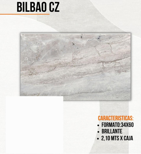 Vit Ceramica Bilbao Czhd34 Brillante Pared/piso 60x34 