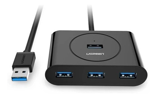 Hub Adaptador Ugreen 4 Em 1 Usb 3.0 - 0.5 Metros
