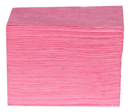 100 Piezas De Sábanas De Spa Desechables Para Mesa Rosado