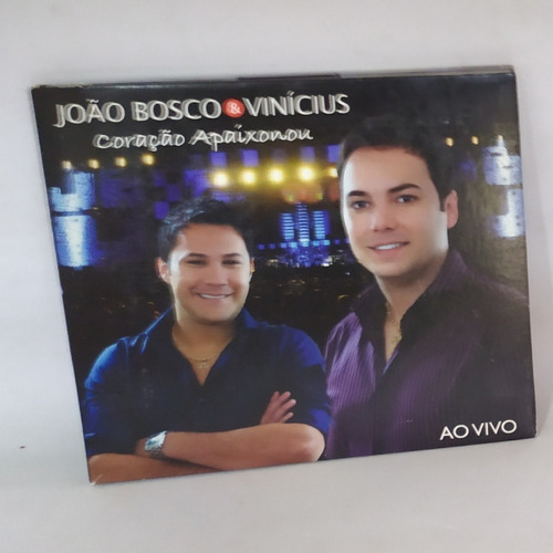 Cd Joao Bosco And Vinicious Corazon Apaixonou Ao Vivo 